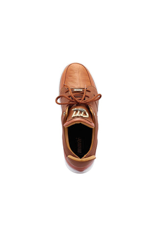 Mauri 8412/1 Boss Exotic Crocodile Skin / Patent / Calf-Skin Leather Sneakers (MA5444)-AmbrogioShoes