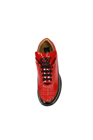 Mauri 8415/3 Exotic Hornback / Patent Casual Sneaker (MA5669)-AmbrogioShoes