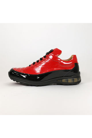 Mauri 8415/3 Exotic Hornback / Patent Casual Sneaker (MA5669)-AmbrogioShoes