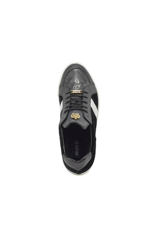 Mauri 8418 Freeze Crocodile Skin / Nappa Leather / Velvet Embossed Casual Sneakers (MA5357)