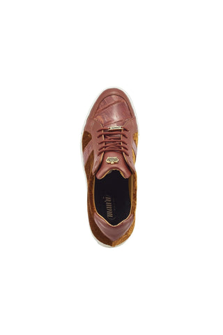 Mauri 8418 Freeze Crocodile Skin / Nappa Leather / Velvet Embossed Casual Sneakers (MA5357)