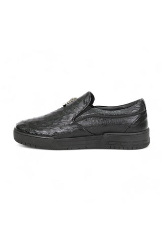 Mauri 8419/1 Posh Exotic Ostrich Slip-On Sneakers (MA5653)-AmbrogioShoes