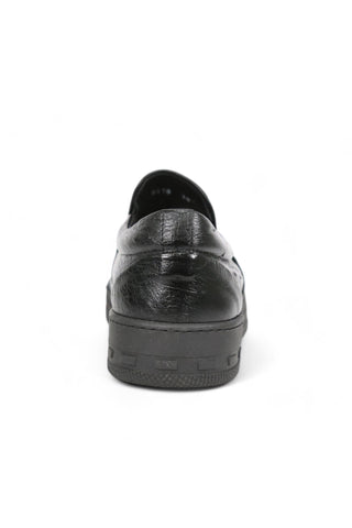 Mauri 8419/1 Posh Exotic Ostrich Slip-On Sneakers (MA5653)-AmbrogioShoes