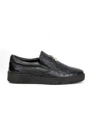 Mauri 8419/1 Posh Ostrich Slip-On Sneakers (MA5653)