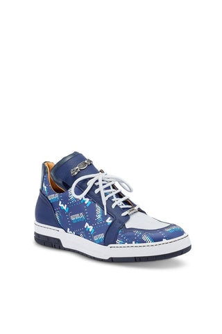 Mauri 8440 Crown Exotic Crocodile Skin / Nappa / Patent Sneakers (MA5450)-AmbrogioShoes