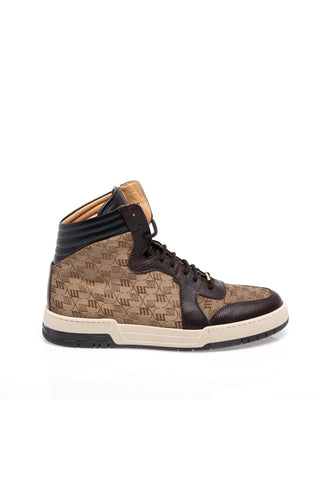Mauri 8466/1 Vision Nappa / Fabric / Time Leather High-Top Sneaker (MA5681)