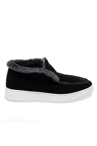 Mauri 8475 Chili Suede & Shearling Slip-On Sneaker (MA5681)-AmbrogioShoes
