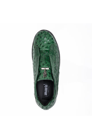 Mauri 8478/16 Regata Exotic Ostrich Skin Sneaker (MA5682)-AmbrogioShoes
