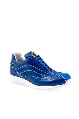 Mauri 8479 Crocodile & Leather Sneaker-AmbrogioShoes