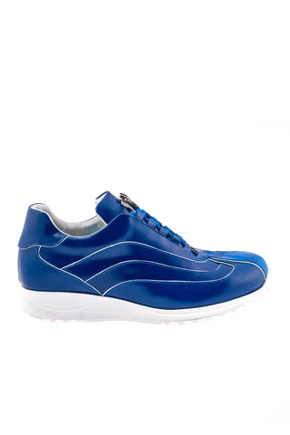 Mauri 8479 Crocodile & Leather Sneaker-AmbrogioShoes