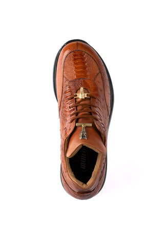 Mauri 8498/3 Crocodile & Ostrich Sneaker - Special Order-AmbrogioShoes