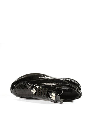 Mauri 8514 Blunt Hornback & Embossed Patent Sneakers (MA5332)