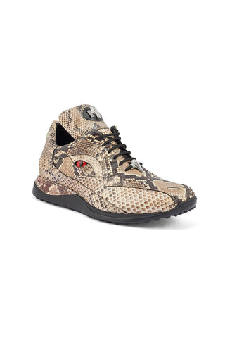 Mauri 8596 Snake Eyes Exotic Python Sneakers (MA5366)-AmbrogioShoes