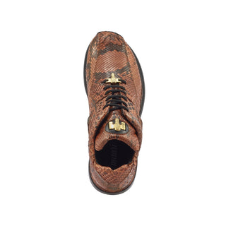 Mauri 8596 Snake Eyes Exotic Python Sneakers (MA5366)(Special Order)-AmbrogioShoes