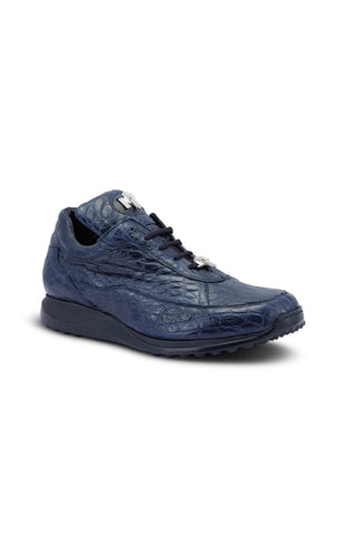 Mauri 8900/2 Bloodshed Exotic Alligator Skin Sneakers (MA5421)-AmbrogioShoes