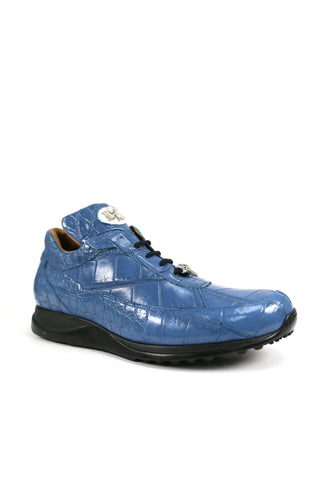 Mauri 8900/2 Bloodshed Exotic Alligator Skin Sneakers (MA5421)-AmbrogioShoes