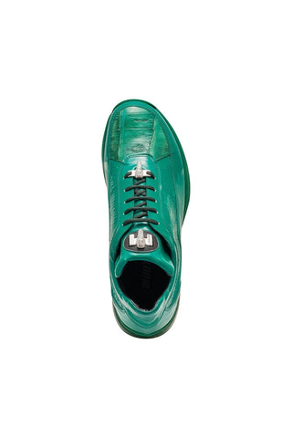 Mauri 8900/2 Bubble Crocodile & Patent Sneakers-AmbrogioShoes