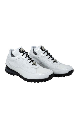 Mauri 8900/2 Bubble Exotic Crocodile Skin & Calf-Skin Patent Sneakers (MA5020)-AmbrogioShoes