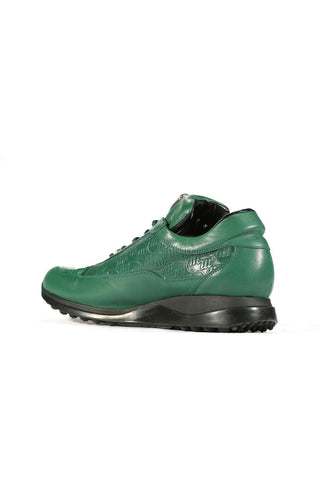 Mauri 8900/2 Bubble Exotic Crocodile Skin & King Nappa Embossed Sneakers (MA5338)-AmbrogioShoes
