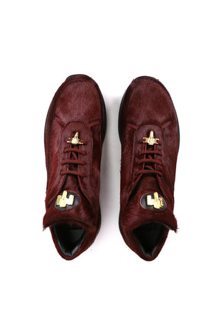 Mauri 8900/2 Pony & Leather Sneaker (Made to Order)-AmbrogioShoes