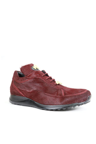 Mauri 8900/2 Pony & Leather Sneaker (Made to Order)-AmbrogioShoes