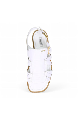 Mauri Antigua Ostrich Leg Sandal-AmbrogioShoes