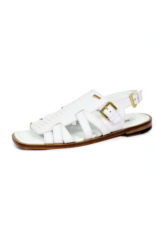 Mauri Antigua Ostrich Leg Sandal-AmbrogioShoes