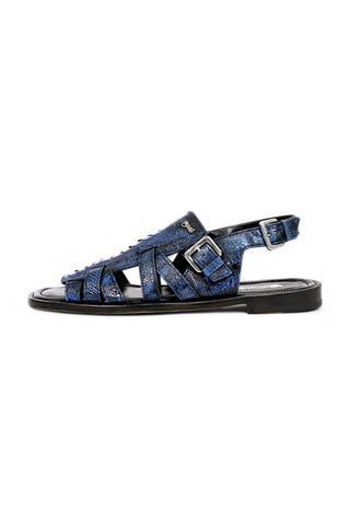 Mauri Antigua Ostrich Leg Sandal-AmbrogioShoes