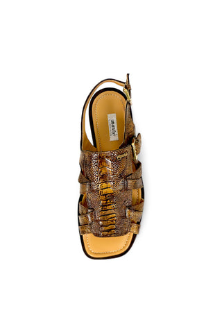 Mauri Antigua Ostrich Leg Sandal-AmbrogioShoes