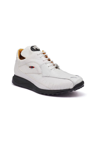 Mauri Apocalypse Crocodile & Ostrich Sneaker-AmbrogioShoes