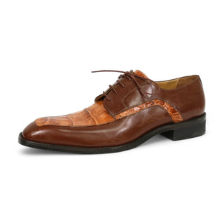 Mauri Arsenal 4642/9 Alligator / Calf-Skin Leather Lace-Up Derby (MA5663)-AmbrogioShoes