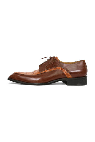 Mauri Arsenal 4642/9 Alligator & Leather Derby-AmbrogioShoes
