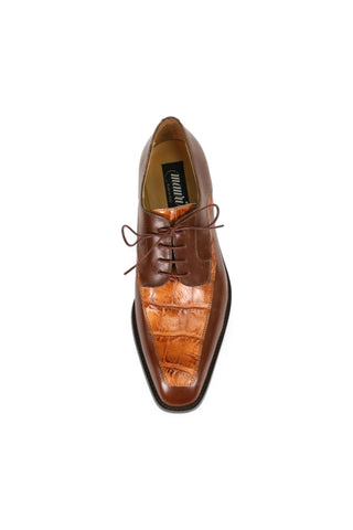Mauri Arsenal 4642/9 Alligator & Leather Derby-AmbrogioShoes