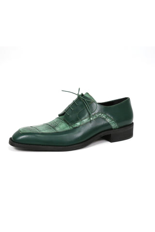 Mauri Arsenal 4642/9 Alligator & Leather Derby-AmbrogioShoes