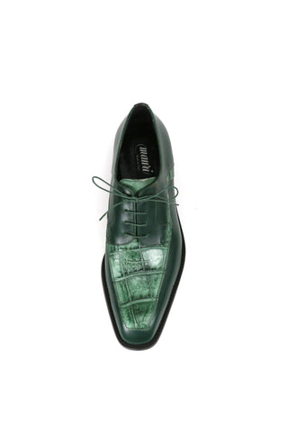 Mauri Arsenal 4642/9 Alligator / Leather Lace-Up Derby (MA5663)