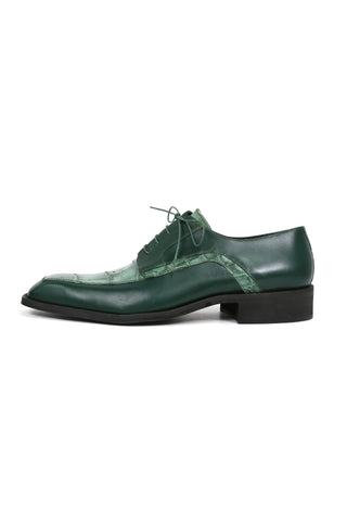 Mauri Arsenal 4642/9 Alligator / Leather Lace-Up Derby (MA5663)