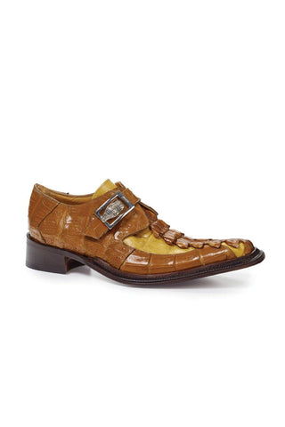 Mauri Baby Croc Corn & Baby Croc Yellow Pepper & Hornback Corn Loafers Art 44192 (MA4659)-AmbrogioShoes