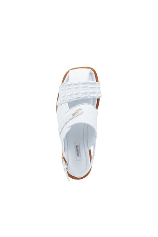 Mauri Bali 5171 Exotic Ostrich & Hornback Casual Sandals (MA5524)-AmbrogioShoes