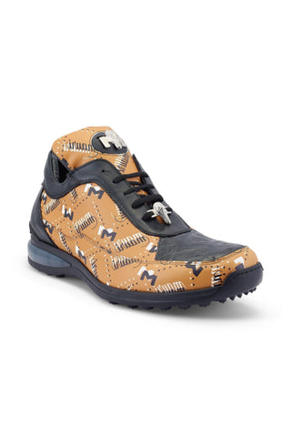 Mauri Baller 8900/2 Crocodile & Leather Sneakers (MA5506)-AmbrogioShoes