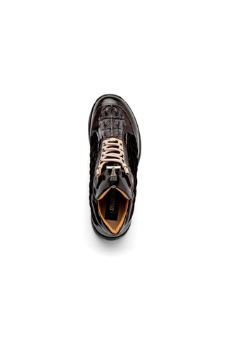 Mauri Beats 8415-1 Exotic Hornback Crown / Velvet / Patent Sneakers (MA5577)-AmbrogioShoes