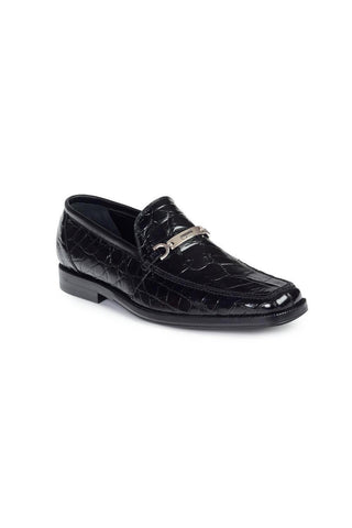 Mauri Black Body Alligator Loafers 4692-2 (MA4508)