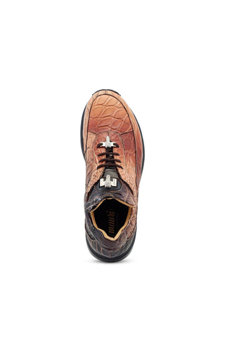 Mauri Bloodshed 8900/2 Alligator Skin Sneakers (MA5483)-AmbrogioShoes