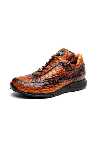 Mauri Bloodshed 8900/2 Alligator Skin Sneakers (MA5564)-AmbrogioShoes