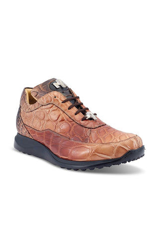 Mauri Bloodshed 8900/2 Exotic Alligator Skin Sneakers (MA5483)-AmbrogioShoes
