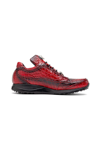 Mauri Bloodshed 8900/2 Exotic Alligator Skin Sneakers (MA5564)-AmbrogioShoes