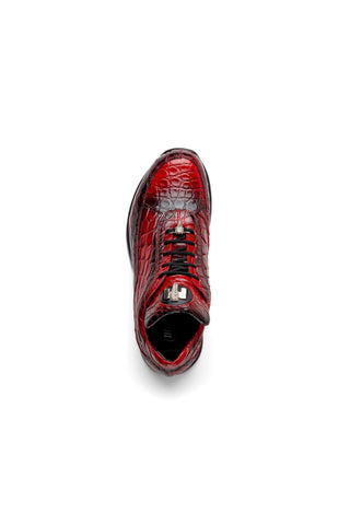 Mauri Bloodshed 8900/2 Exotic Alligator Skin Sneakers (MA5564)-AmbrogioShoes