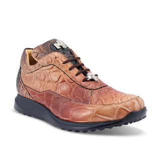 Mauri Bloodshed 8900/2 Men's Shoes Exotic Alligator Skin Sneakers (MA5483)-AmbrogioShoes