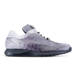 Mauri Bloodshed 8900/2 Men's Shoes Exotic Alligator Skin Sneakers (MA5483)(Special Order)-AmbrogioShoes