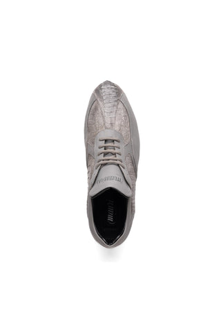 Mauri Bolt M770/4 Ostrich Leg & Nappa Leather Casual Sneakers (MA5627)