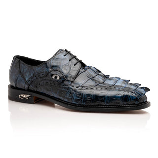Mauri Borsieri 4717/3 Exotic Crocodile / Hornback Derby (MA5636)-AmbrogioShoes